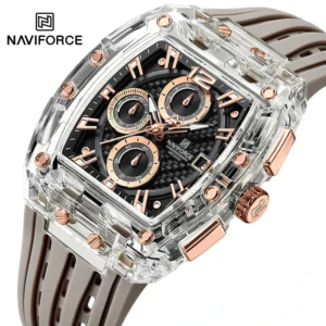 Relógio Naviforce Masculino Multifuncional Cronógrafo Quartzo NF7105